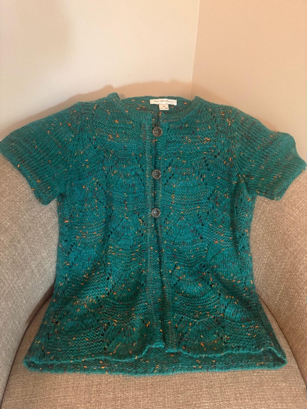 Christopher Banks short sleeve sweater